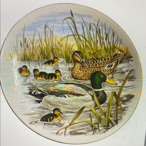 Game Birds of the South Southern Living Plate Mallard Duck Plate AJ Heritage